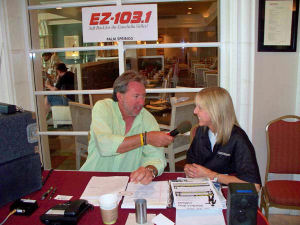 EZ 103FM on air interview